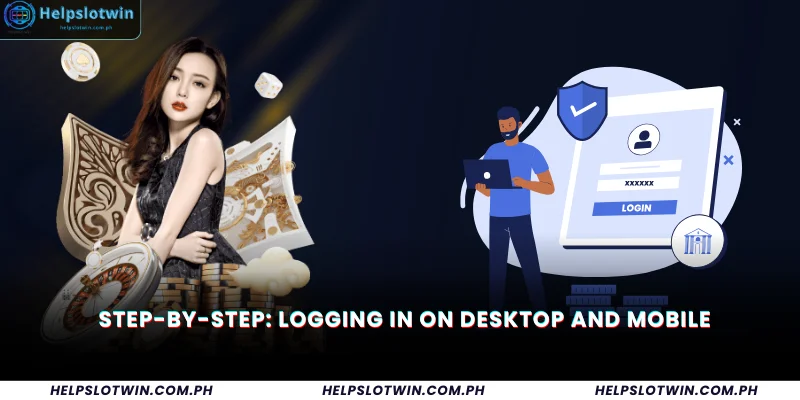 Step-by-Step: Logging In on Desktop and Mobile
