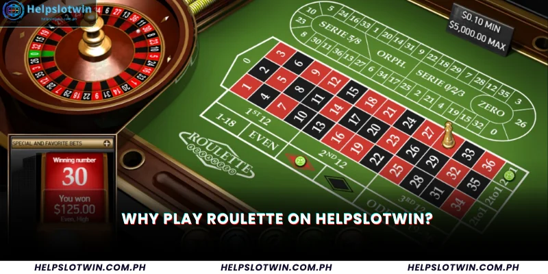 Why Play Roulette on HelpSlotWin?